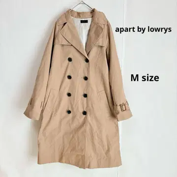 apart by lowrys 트렌치코트 M 베이지 더블 버튼