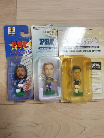 프로스타즈 코린시안 축구 전 일본 대표 선수 피규어 3체 세트