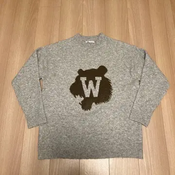 ZARA 남성용 그레이 니트 스웨터 M 사이즈