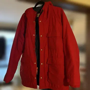 L.L.Bean 80s 빨간색 마운틴 파카 L 사이즈