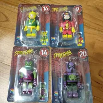 스파이더맨 베어브릭 해피 복권 4개