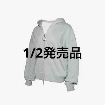 S w zip hoodie long theredthread