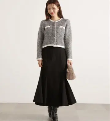 새상품 프로포션 바디 드레싱 하이웨스트 머메이드 스커트