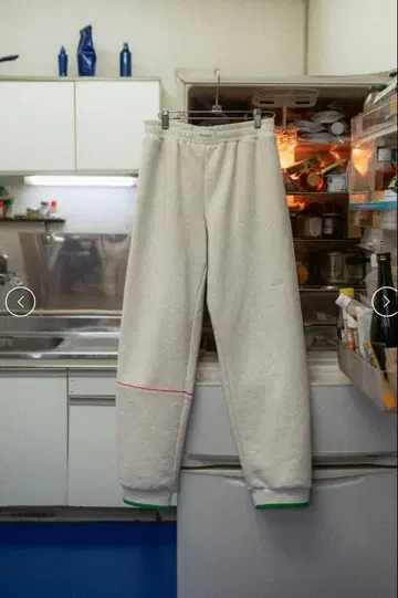 PAMM 파므 2 스웨트 팬츠 화이트