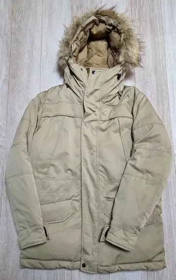 JACKROSE 퍼 다운 자켓 베이지