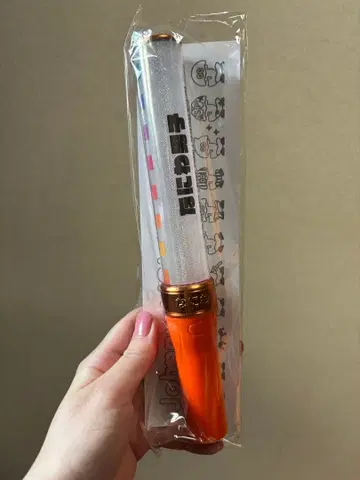 나니와단시 오렌지 응원봉 설명서 포함