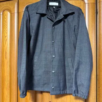 어반 리서치 그레이 계열 체크 자켓 S