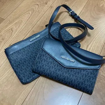 MICHAEL KORS 네이비 숄더백