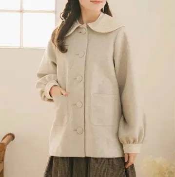 amr. 싸개 버튼 자켓