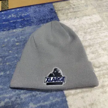 XLARGE 그레이 니트 모자