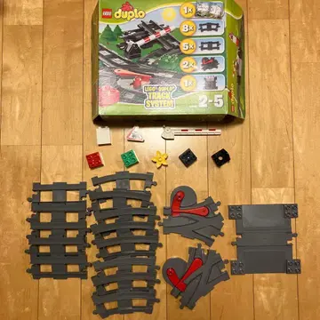 레고 듀플로 기차 레일 세트 10506