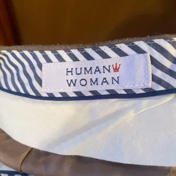 HUMAN WOMAN 베이지 슬랙스