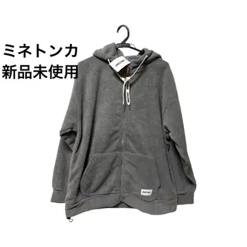 그레이 풀 집업 후드 부착 후드티 택 포함 새상품