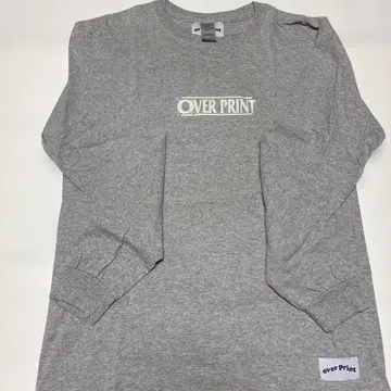 [ 새상품급 ] overprint 긴팔 T셔츠 M