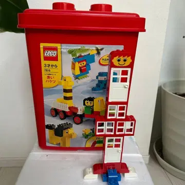 LEGO 기본 세트 7616 빨간색 바케츠