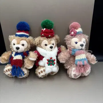 공식 디즈니 닷피&셰리메이 키링 3세트