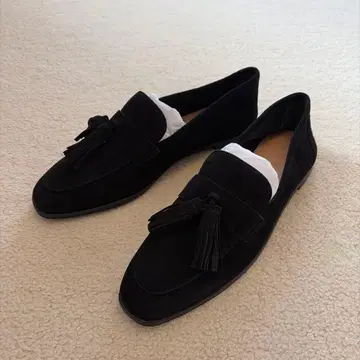 H&M Premium 스웨이드 로퍼