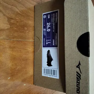 Mizuno Football Select 24.0cm 블랙