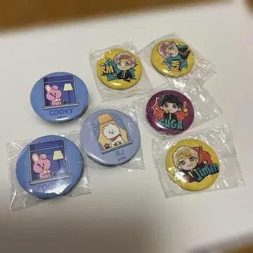 BTS 캔뱃지 캔 스탠드 묶음 판매