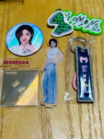 ME:I 카사하라 모모나 아크릴 스탠드 캔 배지 등