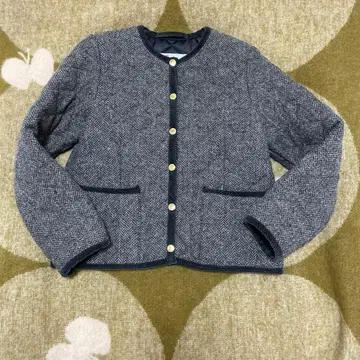 트래디셔널 웨더웨어 울 퀼팅 코트 아크리