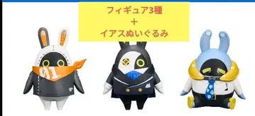 젠레스 존 제로 데스크탑 피규어 3종 + 아스 봉제 인형