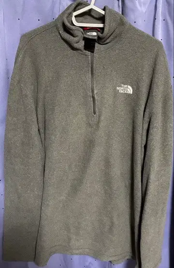 THE NORTH FACE 그레이 플리스 자켓