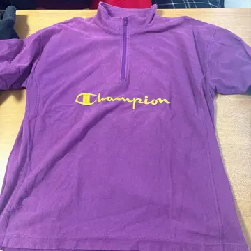 Champion Reverse Weave T-Shirt M 보라색