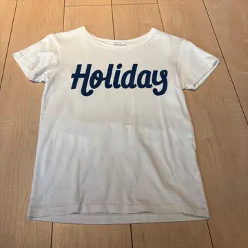 HOLIDAY Holidays 티셔츠 화이트