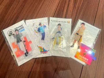 오하시 카즈야 나니와단시 아크릴 스탠드 4점 세트