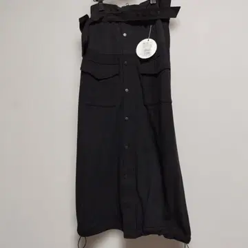 LASUD 3way 이소재 블랙 타이트 스커트 미사용 새상품