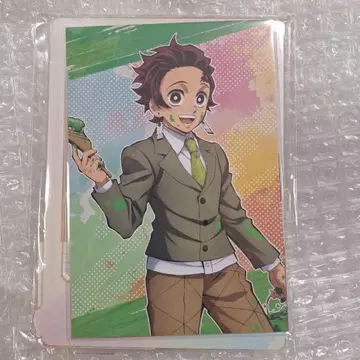 귀멸의 칼날 키메츠 학원 엽서&아크릴 프레임 세트