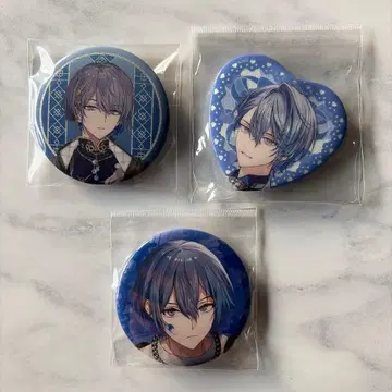 코야나기 로우 캔뱃지 하트형 1st 2주년 글리터 준브라이드