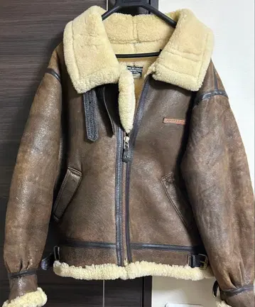 AVIREX AC-1775 가죽 자켓 M 42