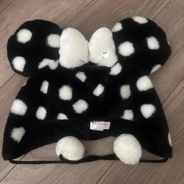 단종 디즈니 물방울 패턴 팬캡