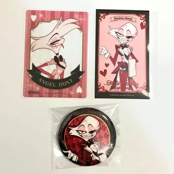 해즈빈 호텔 엔젤 카드 캔뱃지 세트