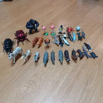 동물 피규어 세트 다채로운 종류