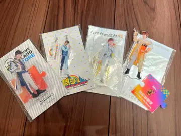 후지와라 죠이치로 나니와단시 아크릴 스탠드 4개 세트