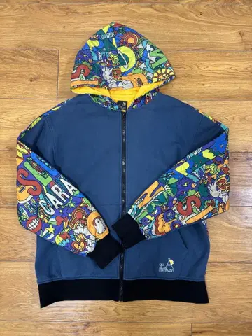 고 슬로우 카라반 풀 집업 후드티