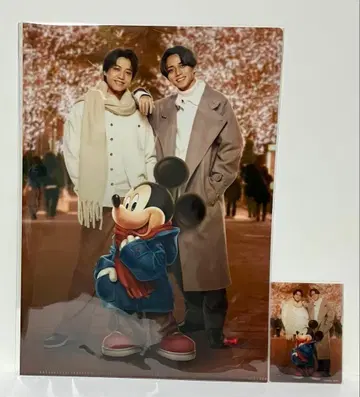 Mickey&Friends King&Prince 클리어 파일 카드