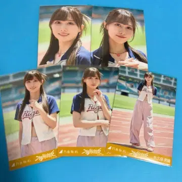 노기자카46 5종 브로마이드 부도덕한 여름 야쿠보 미오