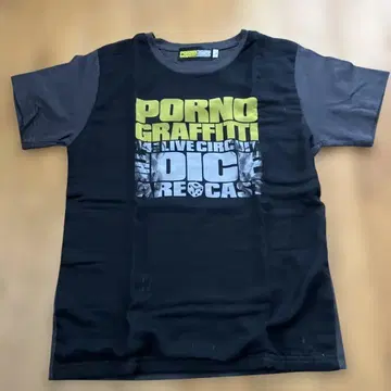 포르노그라피티 라이브 T셔츠 사이클로 투어 투어 굿즈