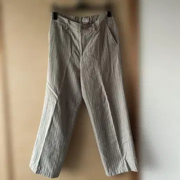 Plantation 플랜테이션 고급 코튼 린넨 울 혼방 팬츠