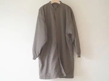 무인 스탠드 카라 코트 남녀 공용 [ L-XL ] 베이지