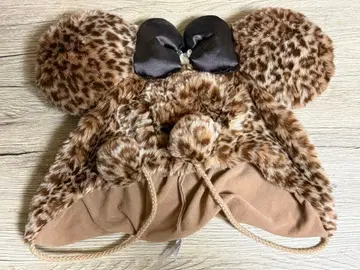 디즈니 레오파드 무늬 캐릭터 모자