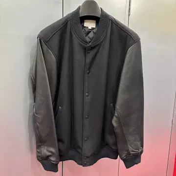 URBAN RESEARCH 블랙 바시티 자켓 L