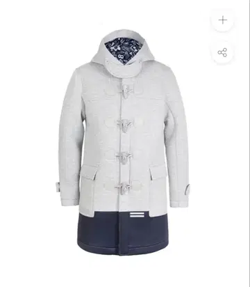 muta marine 본딩 더플 코트