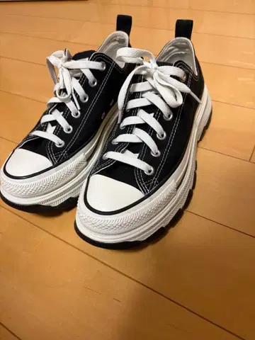 CONVERSE ALL STAR 통굽 스니커즈 블랙/화이트