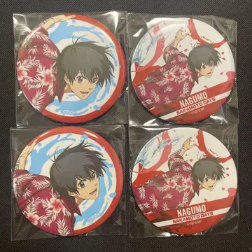 세가 럭키 쿠지 사카모토 데이즈 F상 BIG 캔뱃지 나구모 요이치