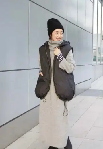 EVERYDAY I LIKE. 충전솜 롱 베스트